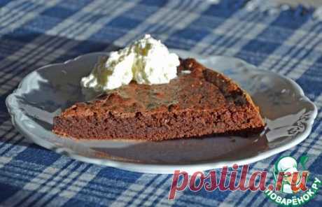 Кладкака.
Kladdkaka (липкий пирог) - это моё любимое шведское лакомство. В Швеции его пекут даже дети - быстро и просто, а результат всегда на высоте!