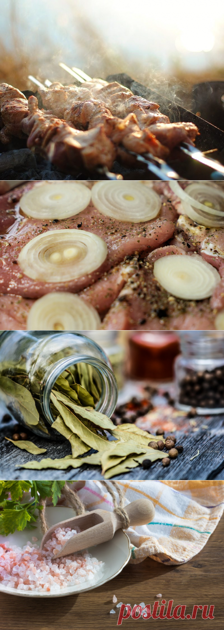 Правила маринования мяса для шашлыка. Правильный маринад.