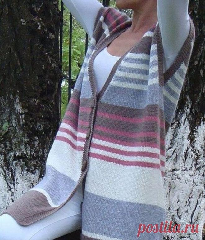 ИДЕИ ВЯЗАНЫХ ЖИЛЕТОВ. СТИЛЬНО, МОДНО, КРАСИВО. | НАТАЛЬЯ ДМИТРИЕВА. ВЯЖЕМ ВМЕСТЕ | Яндекс Дзен