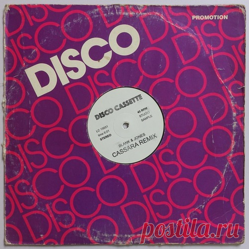 Blank & Jones - Disco Cassette (Cassara Extended Remix) free download mp3 music 320kbps