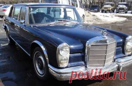 Настоящий аристократ Mercedes-Benz W100 1968 (17 фото) | Чёрт побери