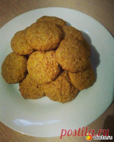 Вот и я созрела до рецептов из тыквы. Ловите вкусное печенье из тыквы и овсяных хлопьев.: : Дневники - diets.ru