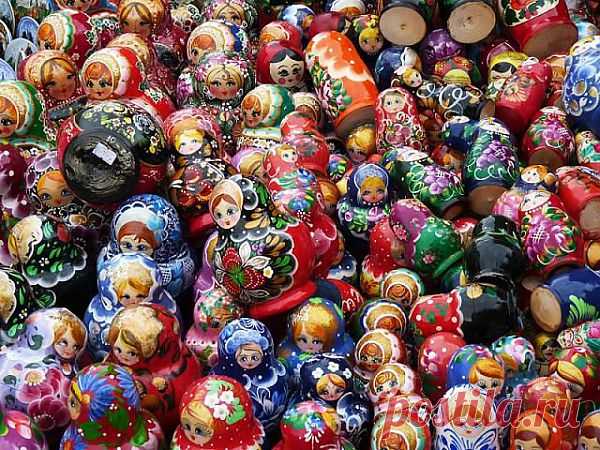 Матрёшки.