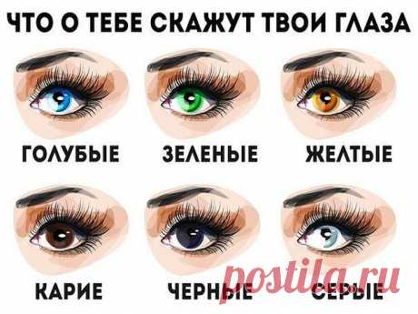ЦВЕТ ГЛАЗ И ХАРАКТЕР.