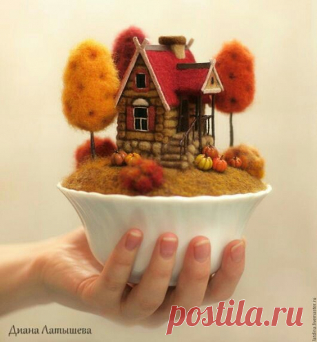 Домики из войлока