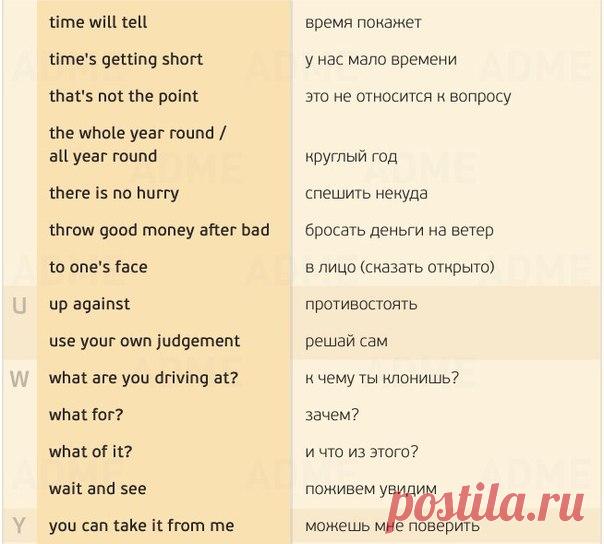 155 самых нужных фраз в разговорном английском / Неформальный Английский