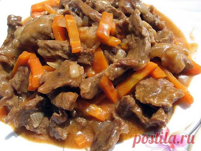 Либжэ - мясо тушеное по-кабардински