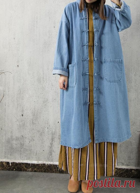 Women's Shirt Dresses, Light blue Dresses, Loose Fitting top,Single breasted gown, Women gown 【Fabric】 Cotton 【Color】 light blue 【Size】 Shoulder 56cm / 22 Bust 122cm / 48 Sleeve 43cm / 17 Cuff circumference 37cm / 14 Length 104cm / 41   Have any questions please contact me and I will be happy to help you.