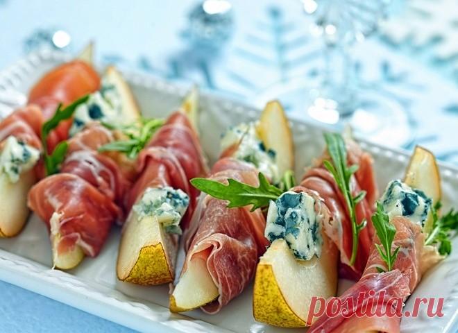 Рулетики с ветчиной и голубым сыром | Журнал 