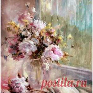 Художник Алексей Рычков. Цветы - МирТесен