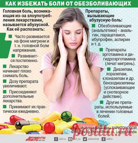Как избежать головной боли от обезболивающих