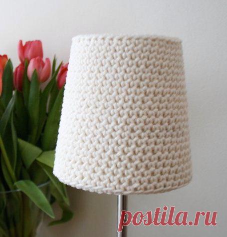 вязаные абажуры...