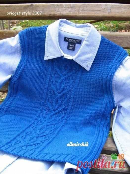 ВЯЗАНИЕ ДЕТЯМ / KNITTED VEST
http://mslanavi.ru/post344498720/