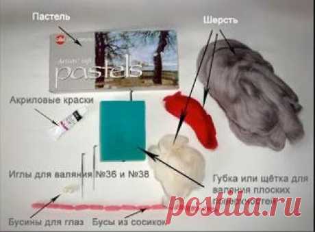 Все РукоТворчество: Мастер-класс по валянию котика