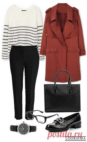 Лаконичный и стильный образ для прохладных дней. #looksimaFashion #style #instalook #lookoftheday #модныйобраз #стиль