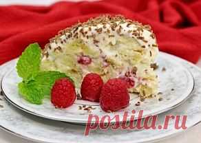 Рассыпчатый пирог с малиной - LoveEat - Гастрономическая Социальная Сеть