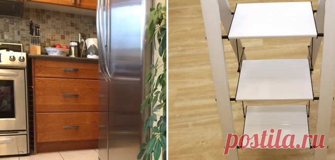 Чуть язык не проглотила, когда узнала, зачем соседка притащила лестницу на кухню! Лучшее дизайнерское решение.
