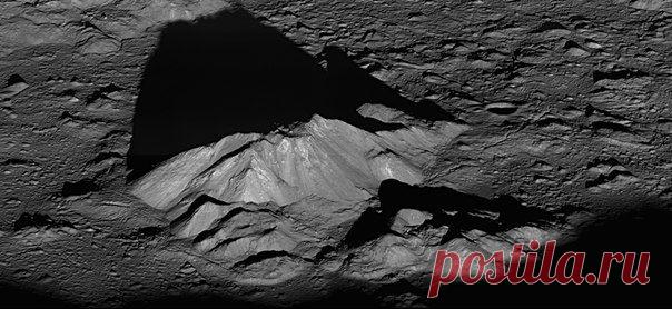 Восход в кратере Тихо / Интересный космос