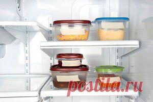 убираем запахи из пластиковых контейнеров