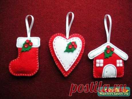 Украшения из фетра