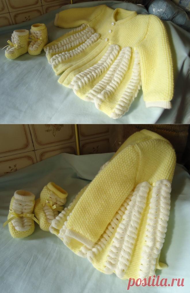 Чудесный комплект для малышки .