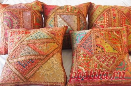 Индийские мотивы в печворке — Рукоделие