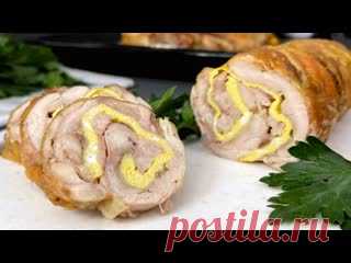 Как же ВКУСНО! Мой Хит застолья! ВКУСНЕЕ куриного рулета просто нет! На праздники обязательно сделаю Продукты:-куриные бёдра - 2кг (вес уже без кости)-соль-1,5ч.л. или по вкусу-перец-по вкусу-кориандр-1/2ч.л.-сушёный чеснок-1ч.л.-яйца-4шт-молоко-3ст.л.
