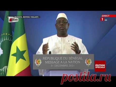 Discours à la nation (francais) du Président Macky Sall de Senegal- 2021