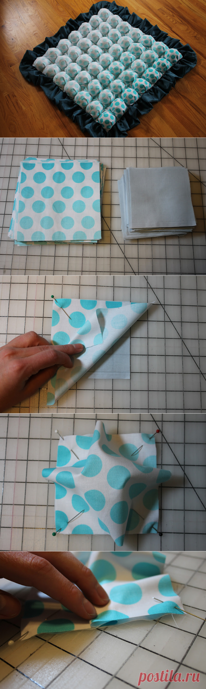 New and Improved Tutorial: Bubble Quilt Method #2 | Awaiting Ada