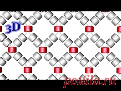 Сетка из бисера. Как плести. 3D урок