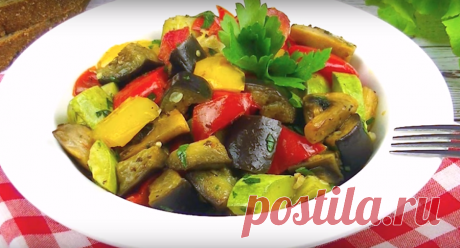 Невероятно вкусный гарнир из овощей