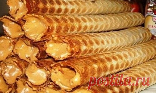 Рецепт приготовления «нежных» вафель! Очень быстро, просто и невероятно вкусно! Ну разве вы не помните эти вафли из нашего детства