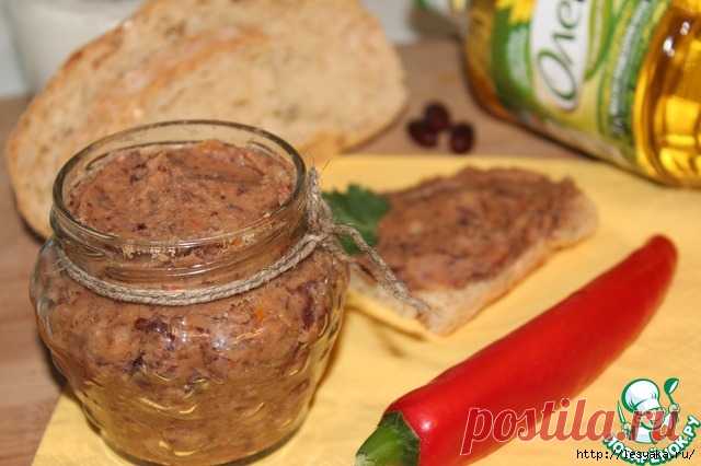 Постный паштет из красной фасоли своими руками!.
