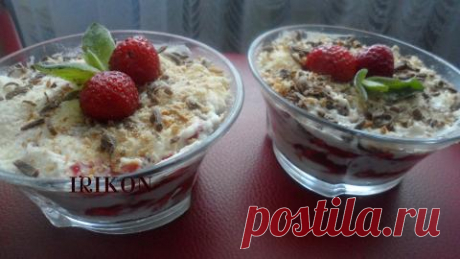 ДЕСЕРТ ИЗ КЛУБНИКИ С МАСКАРПОНЕ | 4vkusa.ru