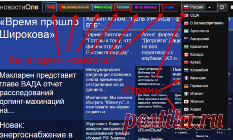 Все новости на одном сайте