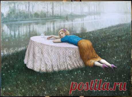 Сюрреальность, дрейфующие миры Майка Уорролла
