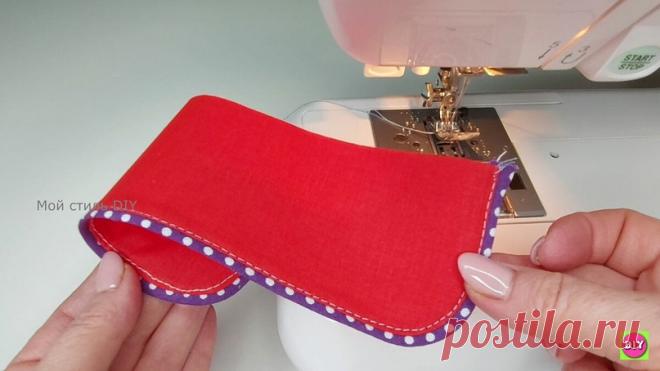 Как быстро сшить красивую и оригинальную манжету: