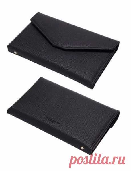 Amazon.com | Zoppen Mulit-purpose Rfid Blocking Travel Passport Wallet (Ver.4) Tri-fold Document Organizer Holder, #1 Black | Passport Wallets
