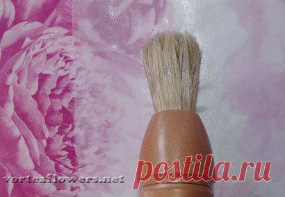 ПВС и желатин для цветов из ткани и кожи. | Vortex Flowers