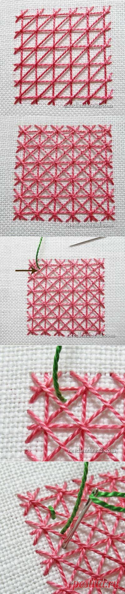ч.2 Stitch Fun! Lattice Filling – Griffin Stitch – Needle’nThread.com