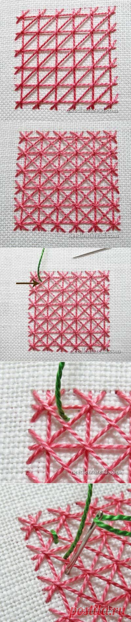 ч.2 Stitch Fun! Lattice Filling – Griffin Stitch – Needle’nThread.com