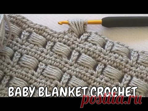 Easy Crochet Baby Blanket Patterns I Trends Crochet Blanket Knitting Pattern -2-