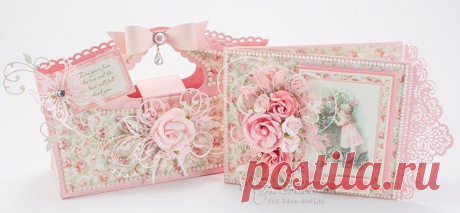 Pion Design Cherry Blossom Lane Flower Wagon | Tara's Craft Studio
