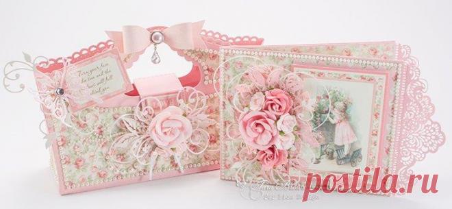 Pion Design Cherry Blossom Lane Flower Wagon | Tara's Craft Studio