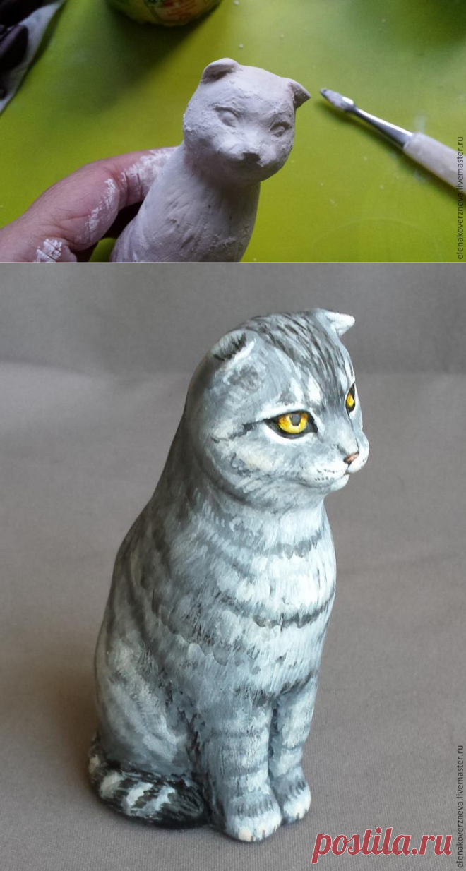 Лепим домашнего любимца – Ярмарка Мастеров
