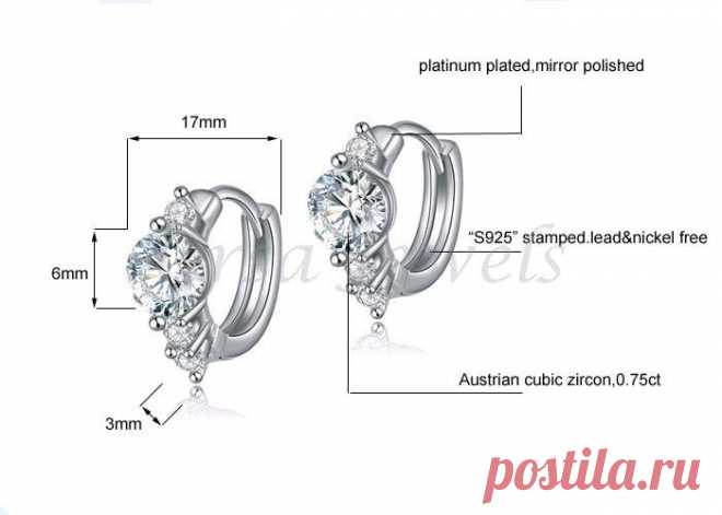Орса 925 чистое серебро серьги 0.75ct в форме сердца и стрелы сократить циркон кристалл женщины серьги серебро OE107 купить на AliExpress