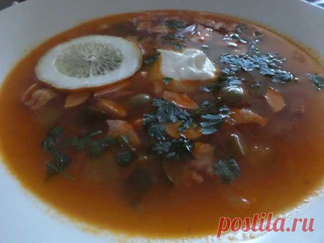 Готовим мясную сборную солянку