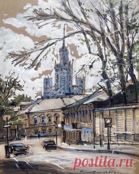 Ирина Лурье. Ранняя весна в Колпачном переулке.