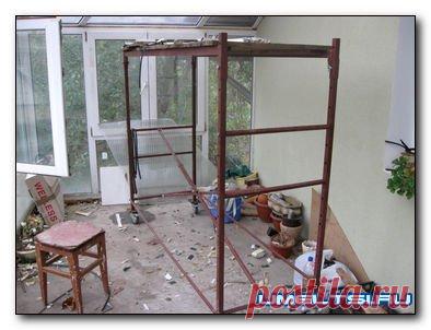 Строительные леса своими руками » Самоделки своими руками - сделай сам