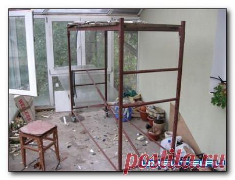 Строительные леса своими руками » Самоделки своими руками - сделай сам